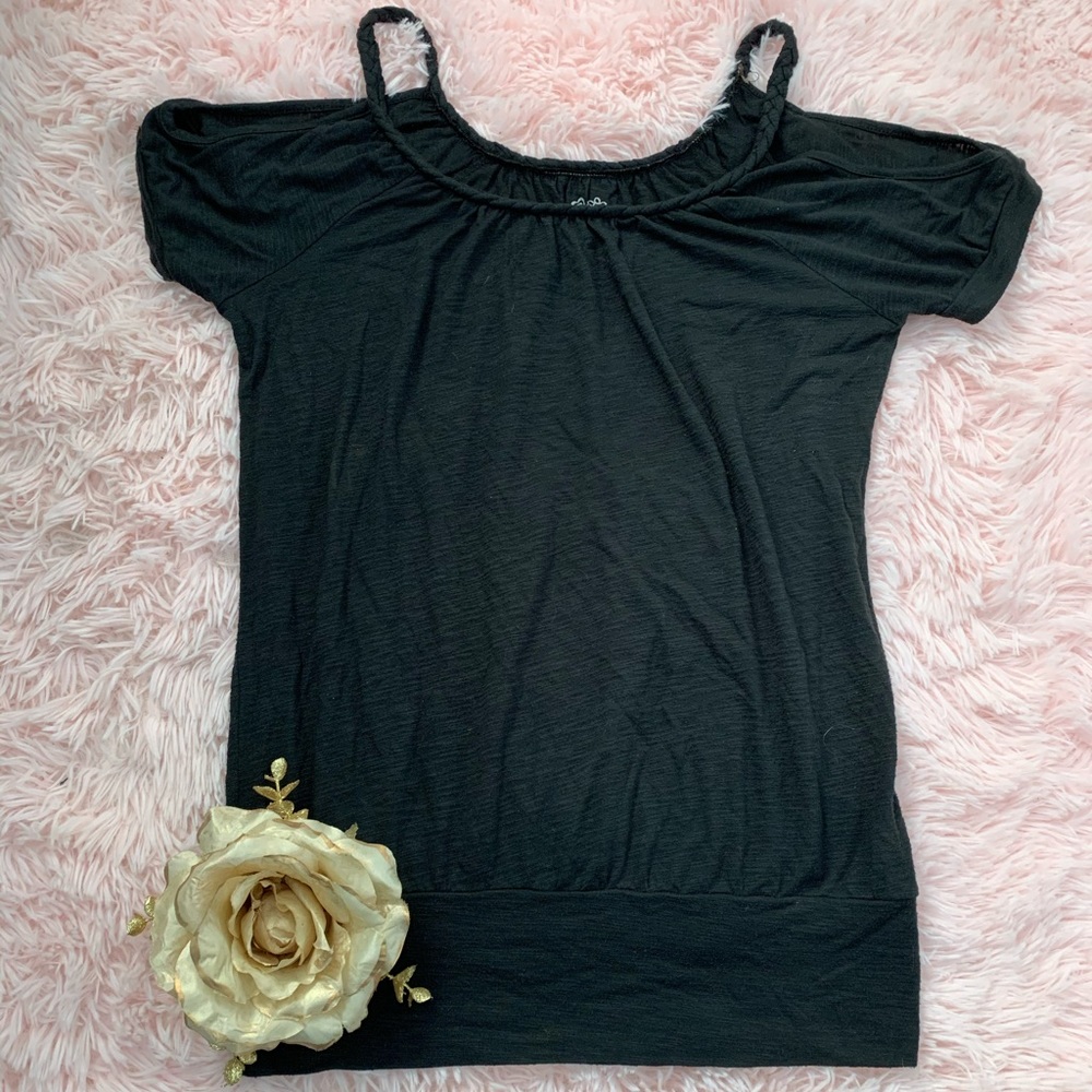 Cold shoulder blouse